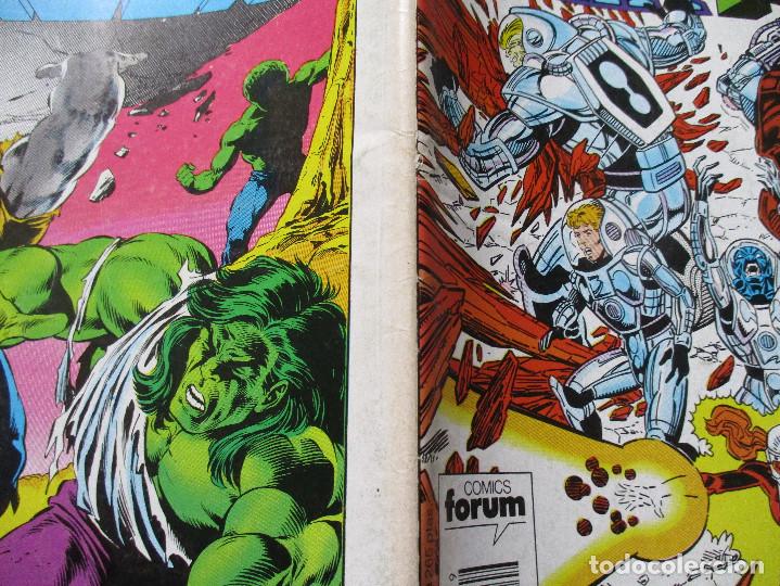 C&oacute;mics: MARVEL / MARVEL TWO-IN-ONE PRESENTA: ALPHA FLIGHT & LA MASA N.&ordm; 49 de JIM LEE & TODD McFARLANE 1990 - Foto 8