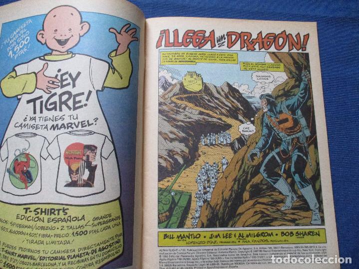 C&oacute;mics: MARVEL / MARVEL TWO-IN-ONE PRESENTA: ALPHA FLIGHT & LA MASA N.&ordm; 50 de JIM LEE & TODD McFARLANE 1990 - Foto 3