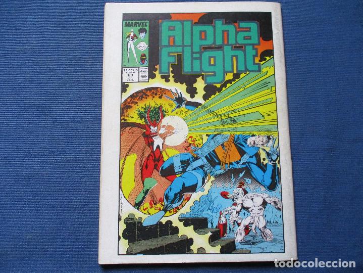 C&oacute;mics: MARVEL / MARVEL TWO-IN-ONE PRESENTA: ALPHA FLIGHT & LA MASA N.&ordm; 51 de JIM LEE & TODD McFARLANE 1990 - Foto 5
