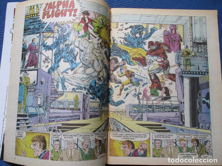 C&oacute;mics: MARVEL / MARVEL TWO-IN-ONE PRESENTA: ALPHA FLIGHT & LA MASA N.&ordm; 51 de JIM LEE & TODD McFARLANE 1990 - Foto 2