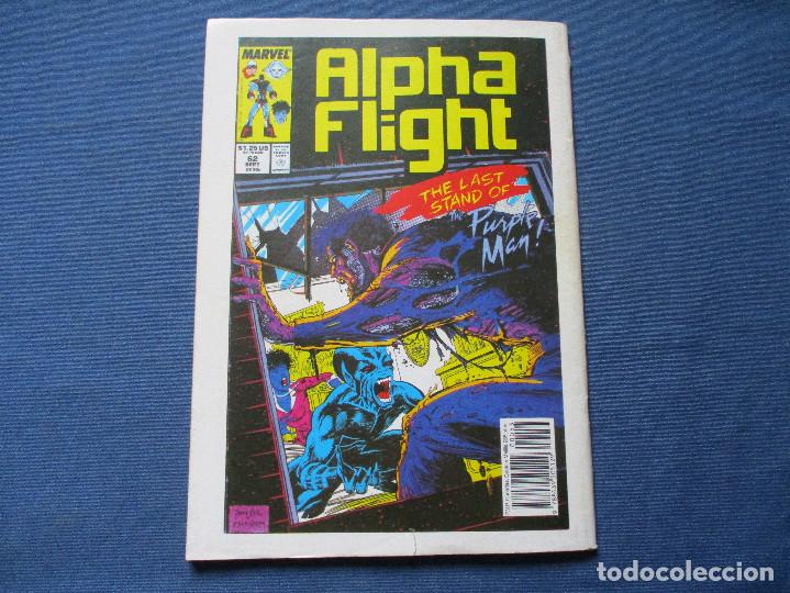 C&oacute;mics: MARVEL / MARVEL TWO-IN-ONE PRESENTA: ALPHA FLIGHT & LA MASA N.&ordm; 53 de JIM LEE & TODD McFARLANE 1991 - Foto 6