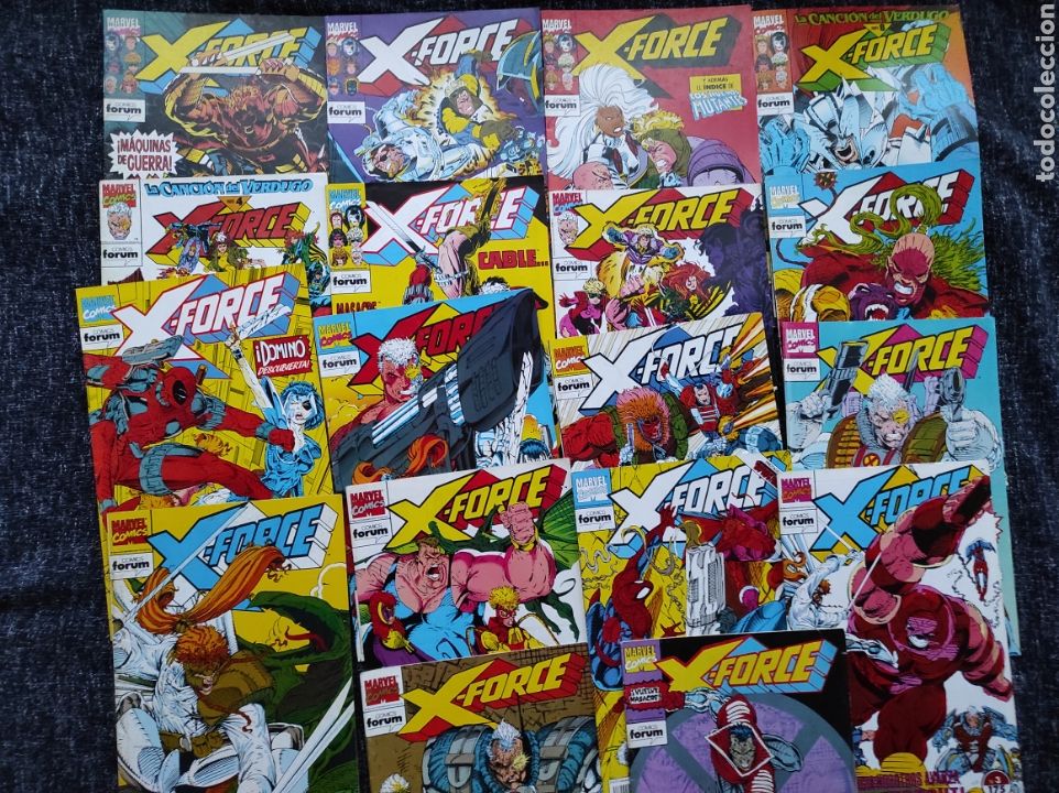 C&oacute;mics: X FORCE VOL I - LOTE 18 EJEMPLARES -ED. FORUM - Foto 1
