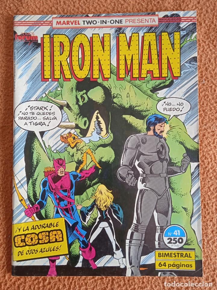 C&oacute;mics: MARVEL TWO IN ONE PRESENTA IRON MAN Y LA COSA N&ordm; 41 - FORUM - Foto 1