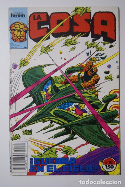 C&oacute;mics: La Cosa, n&ordm; 10. Forum, 1989. - Foto 1