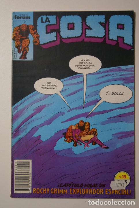 C&oacute;mics: La Cosa, n&ordm; 15. Forum, 1990. - Foto 1