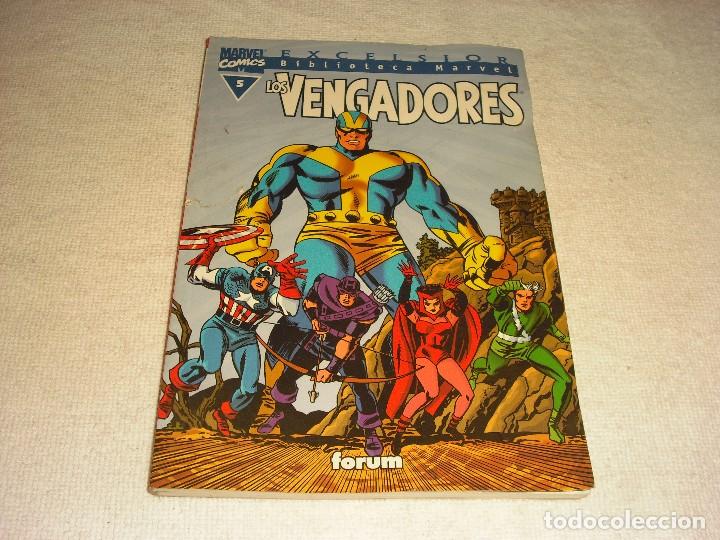 C&oacute;mics: LOS VENGADORES N. 5 . BIBLIOTECA MARVEL, FORUM - Foto 1