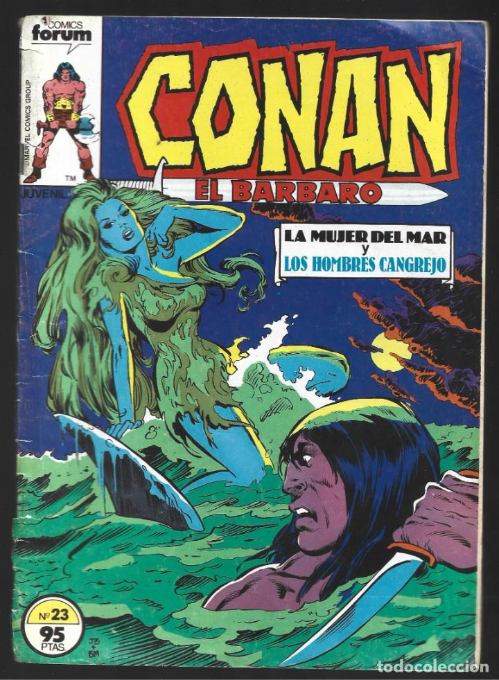 C&oacute;mics: 1 COMIC CONAN EL B&Aacute;RBARO NUM. 23 COMICS FORUM - Foto 1