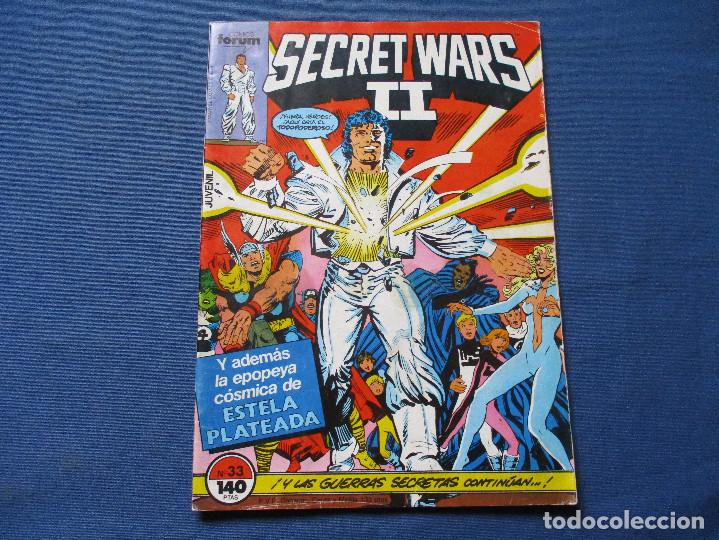 C&oacute;mics: MARVEL / SECRET WARS II N.&ordm; 33 FORUM / MARZO de 1987 - Foto 1