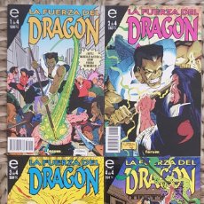 Cómics: LA FUERZA DEL DRAGON. SERIE LIMITADA DE 4 COMICS. COMICS FORUM 1994. Lote 325177543