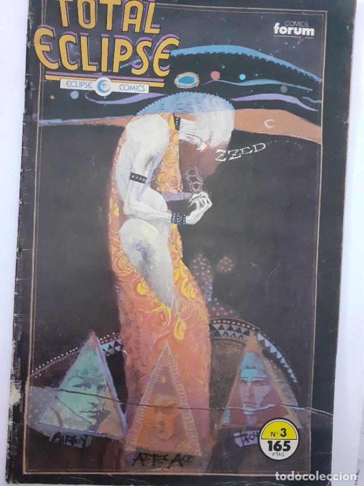 C&oacute;mics: TOTAL ECLIPSE- ECLIPSE C&Oacute;MICS- N&ordm; 3 - MARK WOLFMAN-BOB HAMPTON-1990-BUENO-DIF&Iacute;CIL-LEAN-2382 - Foto 2