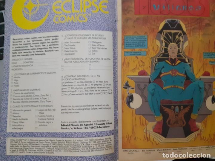 C&oacute;mics: TOTAL ECLIPSE- ECLIPSE C&Oacute;MICS- N&ordm; 3 - MARK WOLFMAN-BOB HAMPTON-1990-BUENO-DIF&Iacute;CIL-LEAN-2382 - Foto 5