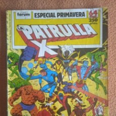 Cómics: LA PATRULLA-X ESPECIAL PRIMAVERA 1989 - FORUM. Lote 325309048