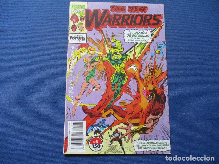 C&oacute;mics: MARVEL / THE NEW WARRIORS N.&ordm; 5 - FORUM 1991 - Foto 1