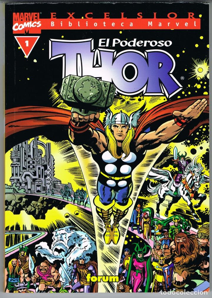 C&oacute;mics: EL PODEROSO THOR BIBLIOTECA MARVEL NUMERO 1 - Foto 1