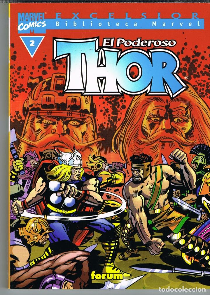 C&oacute;mics: EL PODEROSO THOR BIBLIOTECA MARVEL NUMERO 2 - Foto 1