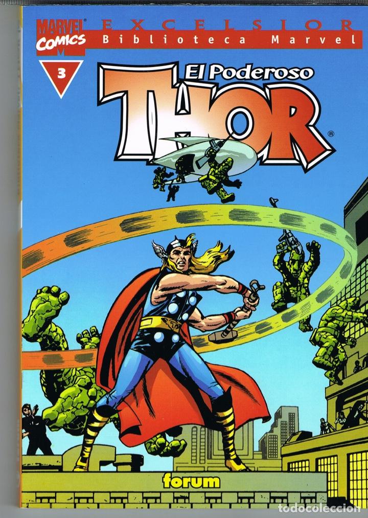 C&oacute;mics: EL PODEROSO THOR BIBLIOTECA MARVEL NUMERO 3 - Foto 1