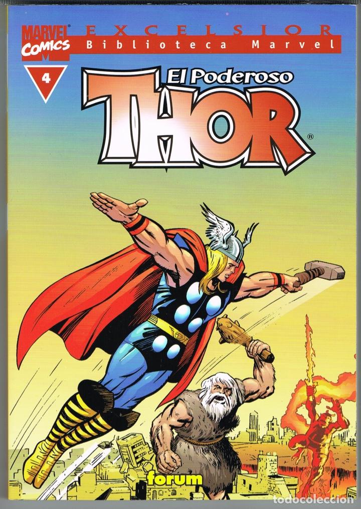 C&oacute;mics: EL PODEROSO THOR BIBLIOTECA MARVEL NUMERO 4 - Foto 1