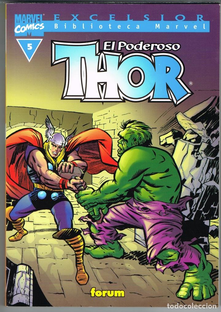 C&oacute;mics: EL PODEROSO THOR BIBLIOTECA MARVEL NUMERO 5 - Foto 1
