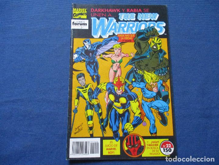 C&oacute;mics: MARVEL / THE NEW WARRIORS N.&ordm; 22 - FORUM 1993 - Foto 1