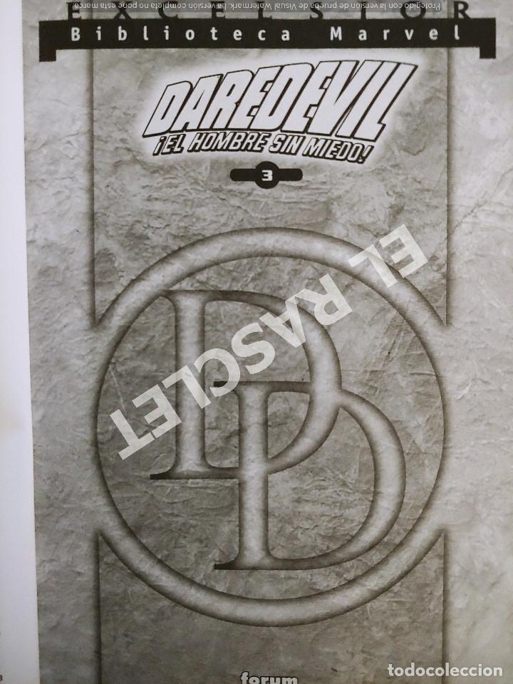 C&oacute;mics: DAREDEVIL - EL HOMBRE SIN MIEDO - MARVEL COMICS N&ordm; 3 - EXCELSIOR BIBLIOTECA MARVEL - Foto 2