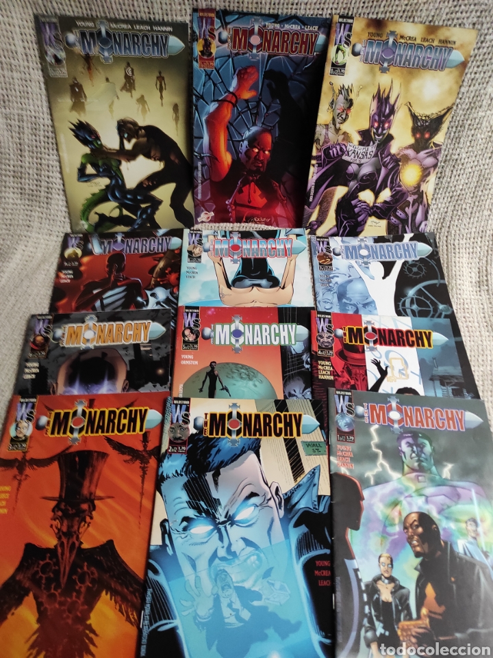 C&oacute;mics: THE MONARCHY COLECCION COMPLETA DE 12 EJEMPLARES - -ED. PLANETA - Foto 1