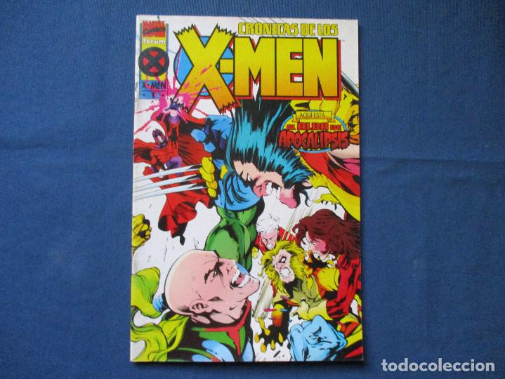 C&oacute;mics: MARVEL / CR&Oacute;NICAS DE LOS X-MEN N.&ordm; 1 EL ALBA DE APOCALIPSIS / FORUM - Foto 1