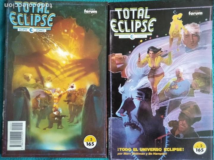 C&oacute;mics: TOTAL ECLIPSE COMPLETO 6 NUMEROS. WOLFMAN Y HAMPTON, PORTADAS DE SIENKIEWICZ - Foto 2