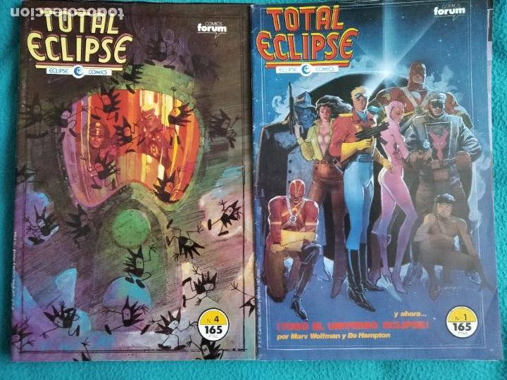 C&oacute;mics: TOTAL ECLIPSE COMPLETO 6 NUMEROS. WOLFMAN Y HAMPTON, PORTADAS DE SIENKIEWICZ - Foto 1