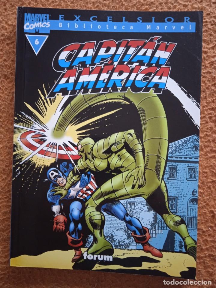 C&oacute;mics: CAPITAN AMERICA - MARVEL COMICS N&ordm; 6 - EXCELSIOR BIBLIOTECA MARVEL - Foto 1