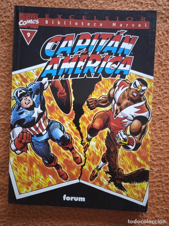 C&oacute;mics: CAPITAN AMERICA - MARVEL COMICS N&ordm; 9 - EXCELSIOR BIBLIOTECA MARVEL - Foto 1