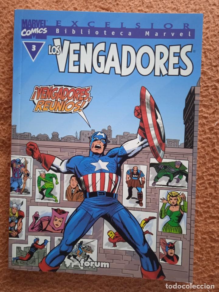 C&oacute;mics: EXCELSIOR BIBLIOTECA MARVEL-LOS VENGADORES 3- FORUM - Foto 1