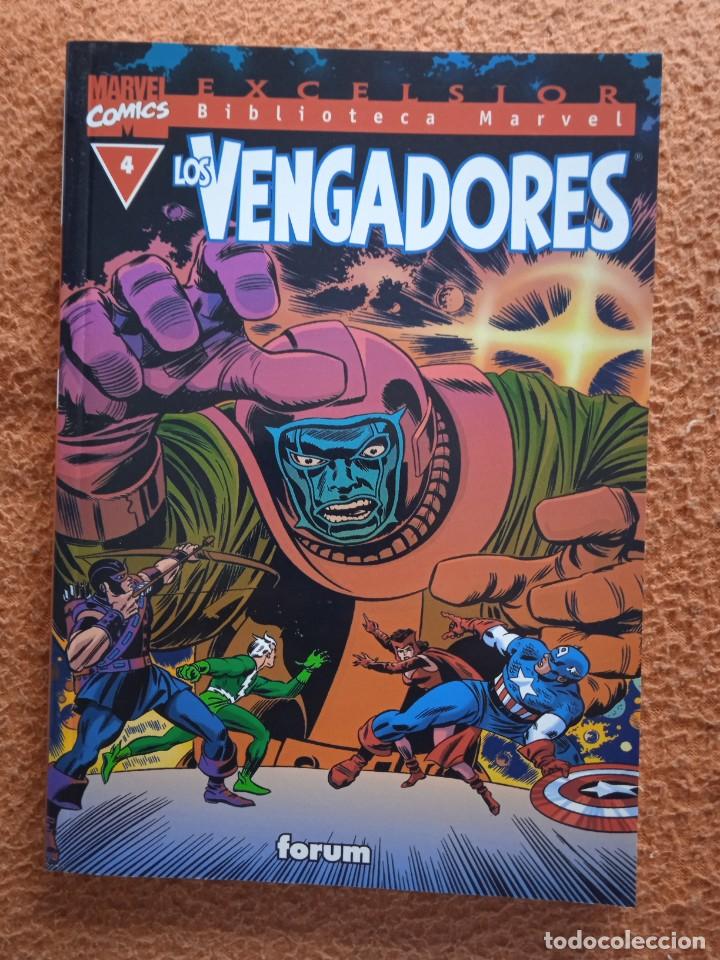 C&oacute;mics: EXCELSIOR BIBLIOTECA MARVEL-LOS VENGADORES 4- FORUM - Foto 1
