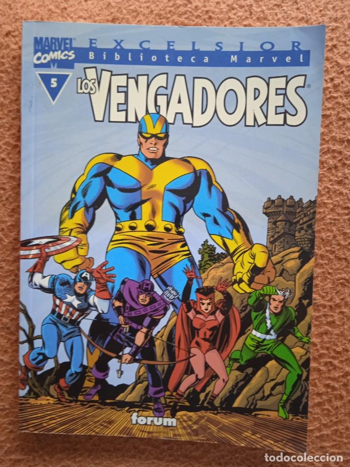 C&oacute;mics: EXCELSIOR BIBLIOTECA MARVEL-LOS VENGADORES 5- FORUM - Foto 1