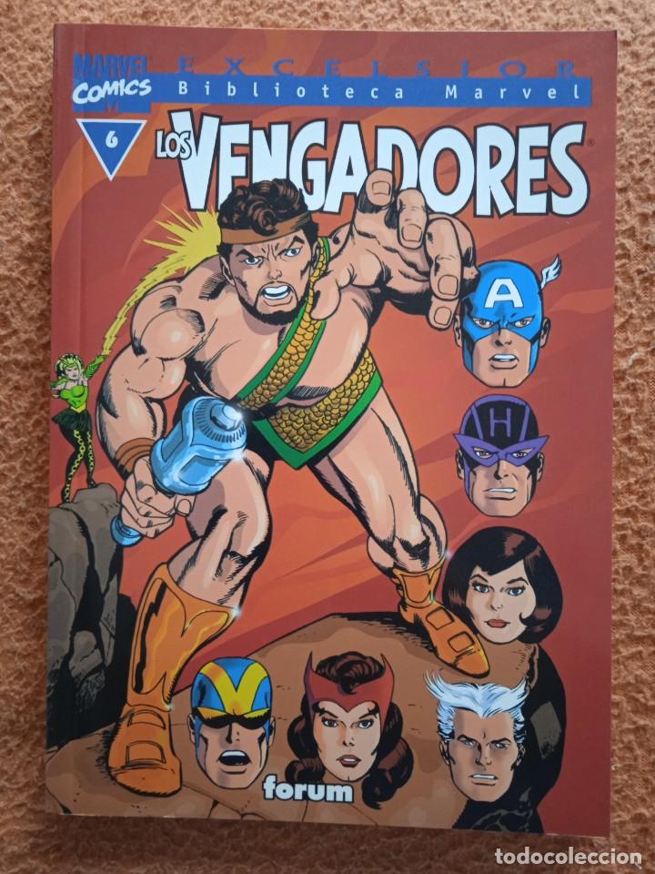 C&oacute;mics: EXCELSIOR BIBLIOTECA MARVEL-LOS VENGADORES 6- FORUM - Foto 1