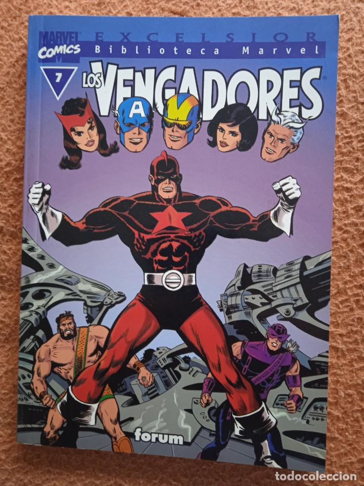 C&oacute;mics: EXCELSIOR BIBLIOTECA MARVEL-LOS VENGADORES 7- FORUM - Foto 1