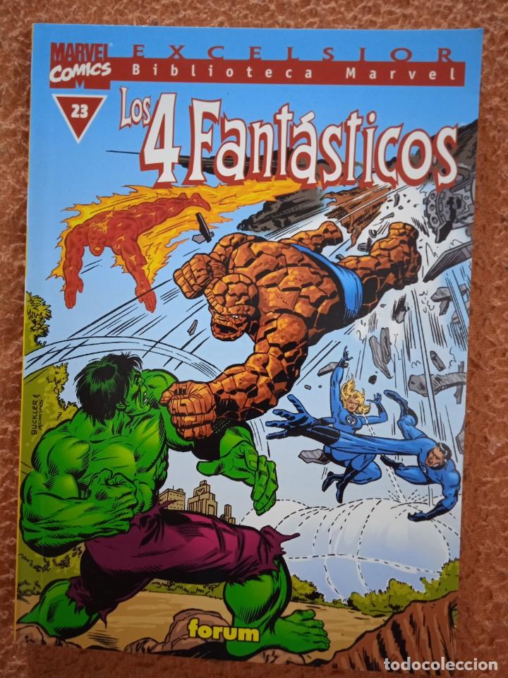 C&oacute;mics: EXCELSIOR BIBLIOTECA MARVEL - LOS 4 FANTASTICOS 23 FORUM - Foto 1