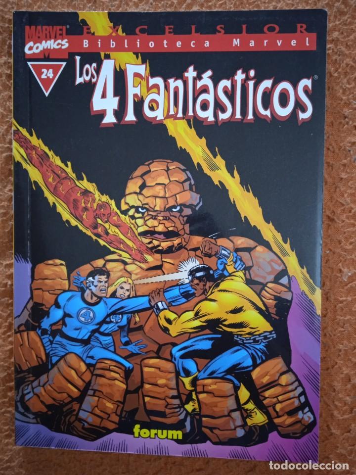 C&oacute;mics: EXCELSIOR BIBLIOTECA MARVEL - LOS 4 FANTASTICOS 24 FORUM - Foto 1