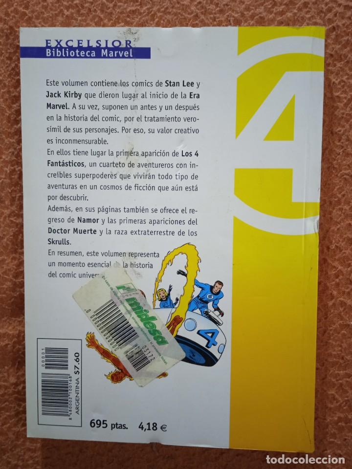 C&oacute;mics: EXCELSIOR BIBLIOTECA MARVEL - LOS 4 FANTASTICOS 01 FORUM - Foto 2
