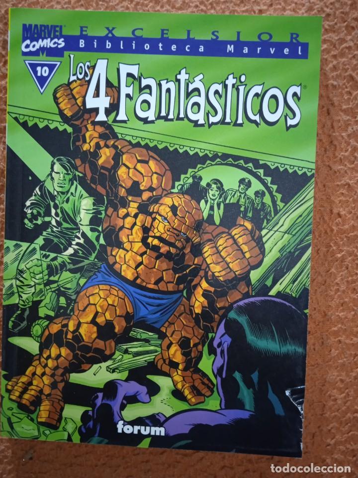 C&oacute;mics: EXCELSIOR BIBLIOTECA MARVEL - LOS 4 FANTASTICOS 10 FORUM - Foto 1