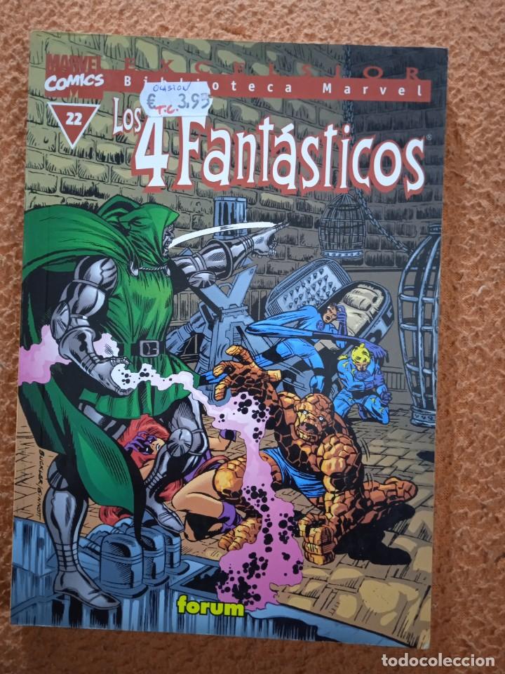 C&oacute;mics: EXCELSIOR BIBLIOTECA MARVEL - LOS 4 FANTASTICOS 22 FORUM - Foto 1