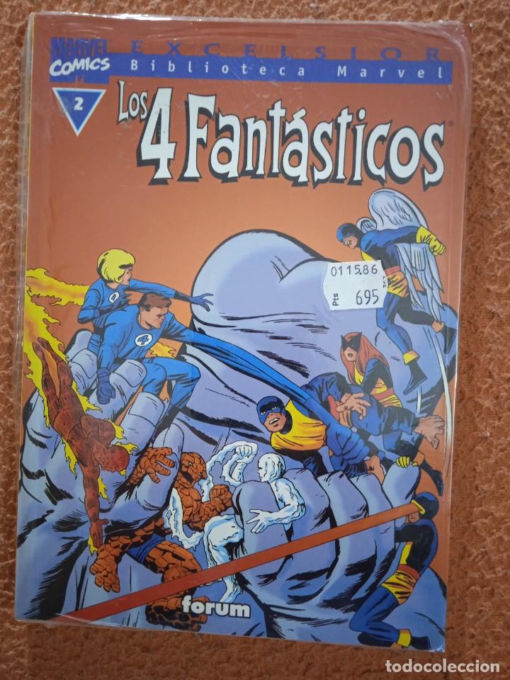 C&oacute;mics: EXCELSIOR BIBLIOTECA MARVEL - LOS 4 FANTASTICOS 2 FORUM - Foto 1