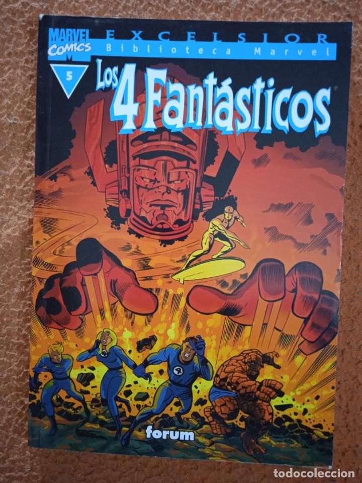 C&oacute;mics: EXCELSIOR BIBLIOTECA MARVEL - LOS 4 FANTASTICOS 5 FORUM - Foto 1