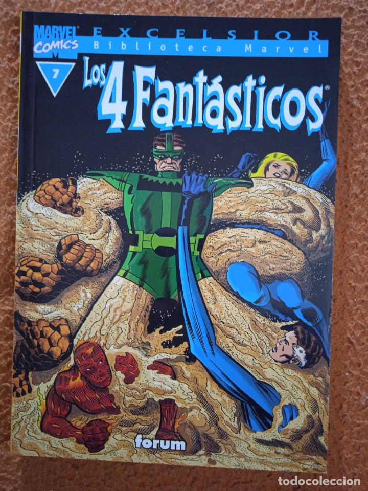 C&oacute;mics: EXCELSIOR BIBLIOTECA MARVEL - LOS 4 FANTASTICOS 7 FORUM - Foto 1