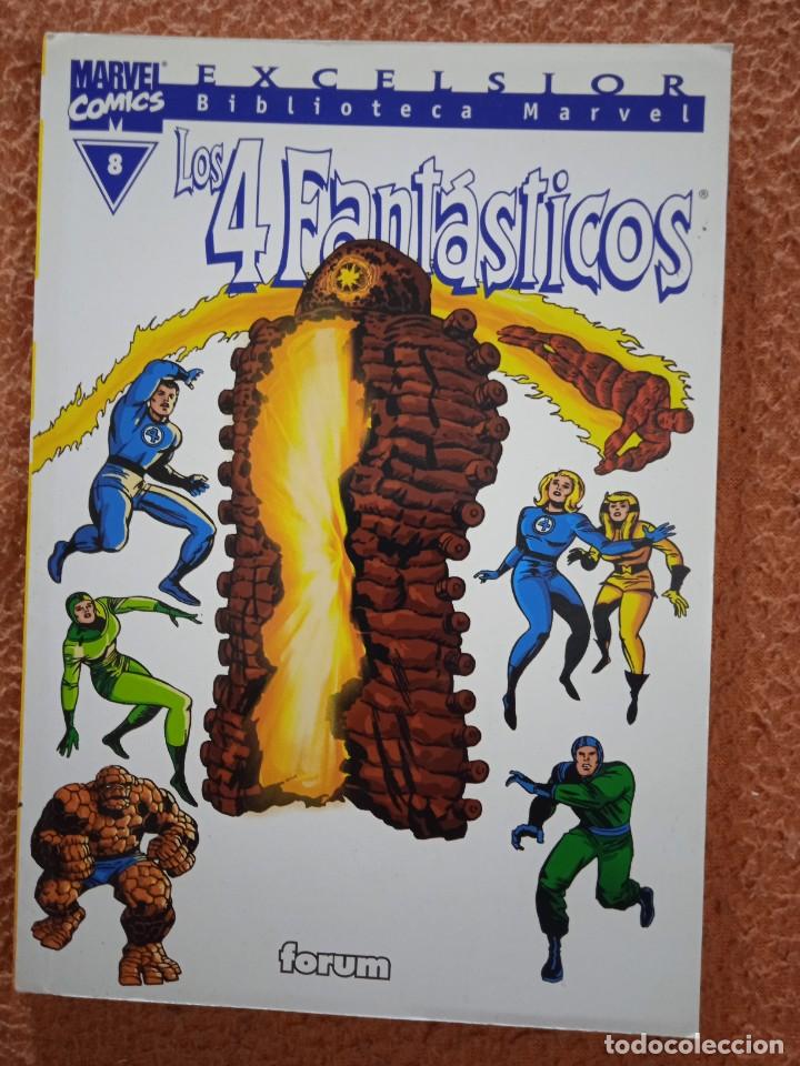 C&oacute;mics: EXCELSIOR BIBLIOTECA MARVEL - LOS 4 FANTASTICOS 8 FORUM - Foto 1