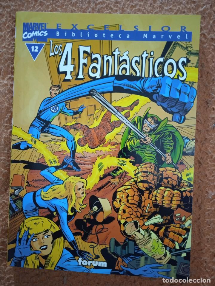 C&oacute;mics: EXCELSIOR BIBLIOTECA MARVEL - LOS 4 FANTASTICOS 12 FORUM - Foto 1