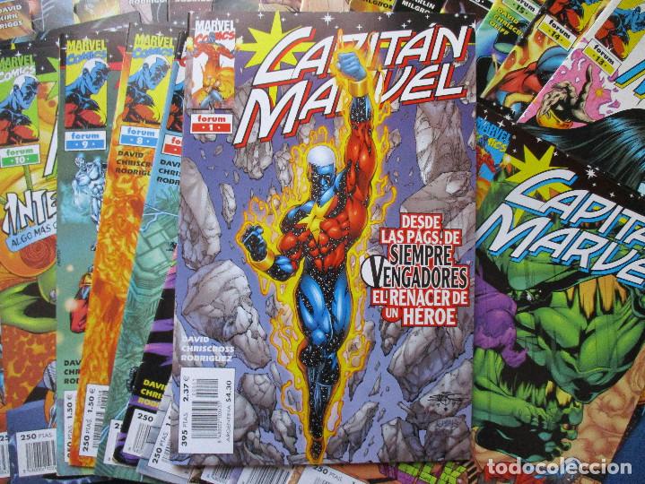 C&oacute;mics: MARVEL / CAPIT&Aacute;N MARVEL de PETER DAVID &middot; VOLUMEN 1 FORUM COMPLETO &middot; 26 GRAPAS - Foto 2