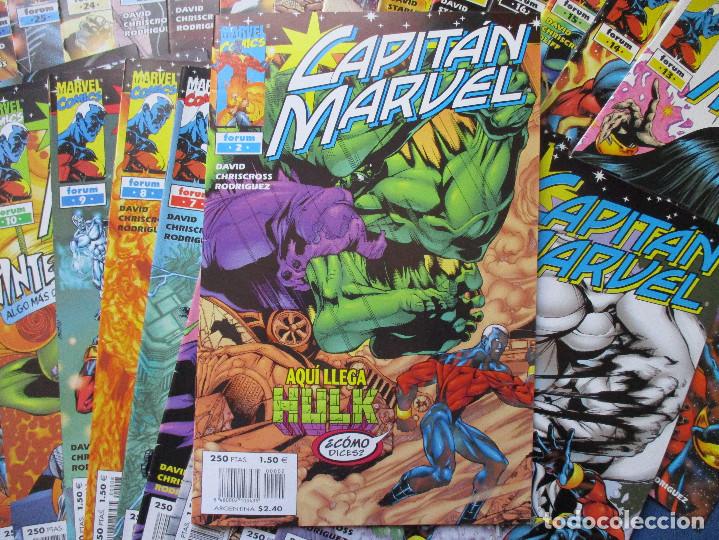 C&oacute;mics: MARVEL / CAPIT&Aacute;N MARVEL de PETER DAVID &middot; VOLUMEN 1 FORUM COMPLETO &middot; 26 GRAPAS - Foto 3