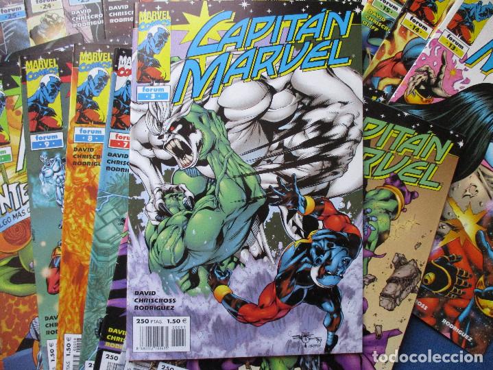 C&oacute;mics: MARVEL / CAPIT&Aacute;N MARVEL de PETER DAVID &middot; VOLUMEN 1 FORUM COMPLETO &middot; 26 GRAPAS - Foto 4