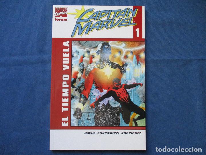 C&oacute;mics: MARVEL / CAPIT&Aacute;N MARVEL de PETER DAVID &middot; VOLUMEN 2 FORUM / PANINI COMPLETO &middot; 8 TOMOS - Foto 4