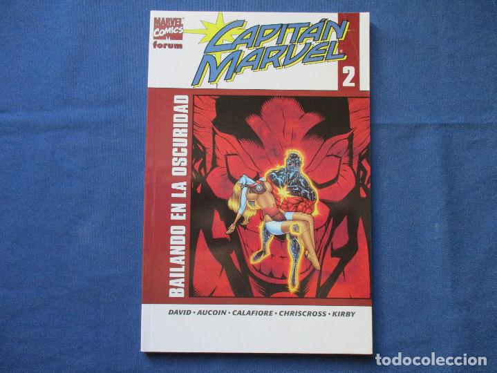 C&oacute;mics: MARVEL / CAPIT&Aacute;N MARVEL de PETER DAVID &middot; VOLUMEN 2 FORUM / PANINI COMPLETO &middot; 8 TOMOS - Foto 5